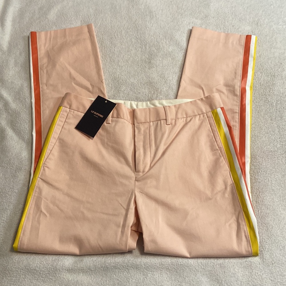 Le Superbe Saint Honore Pink Cropped Pant size 0